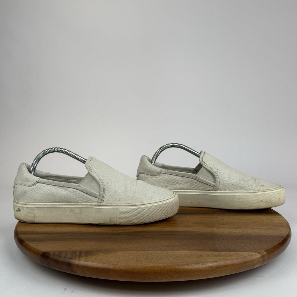 Womens Ugg Australia Jass Ivory Leather Slip On Casual Platform Sneakers Size‎ 9